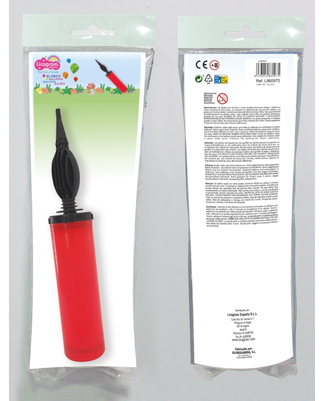 Inflador Manual 2 Tiempos 