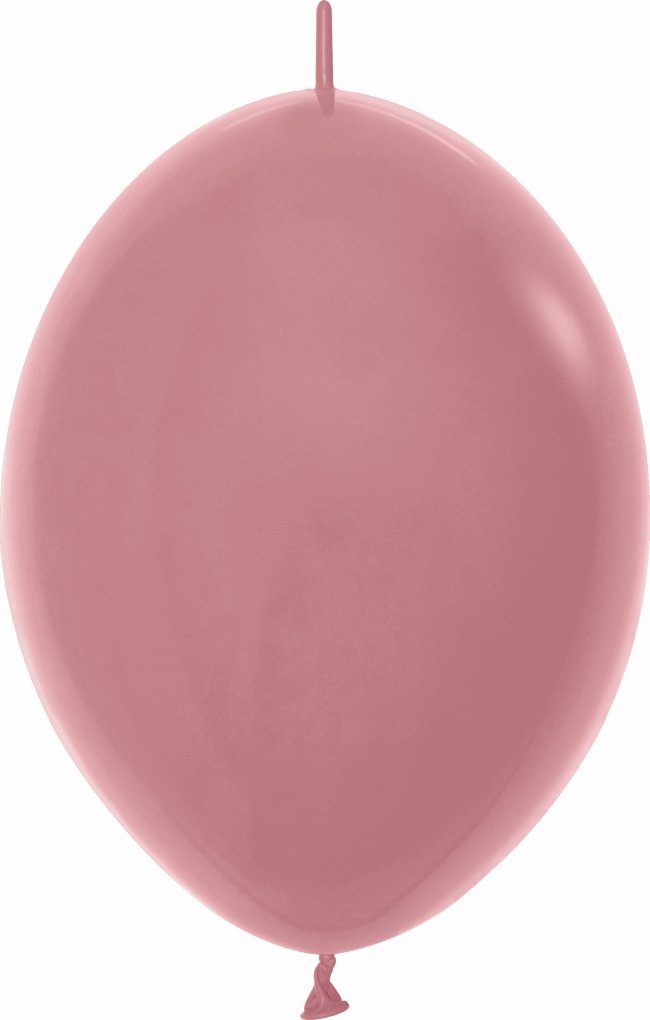 Globo Latex Link-O-Loon 12 Sempertex Fashion Solido Rosa Palo 29cm