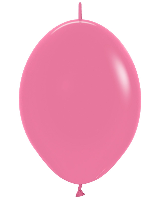 Globo Latex Link-O-Loon 12 Sempertex Fashion Solido Nuevo Rosa 29cm