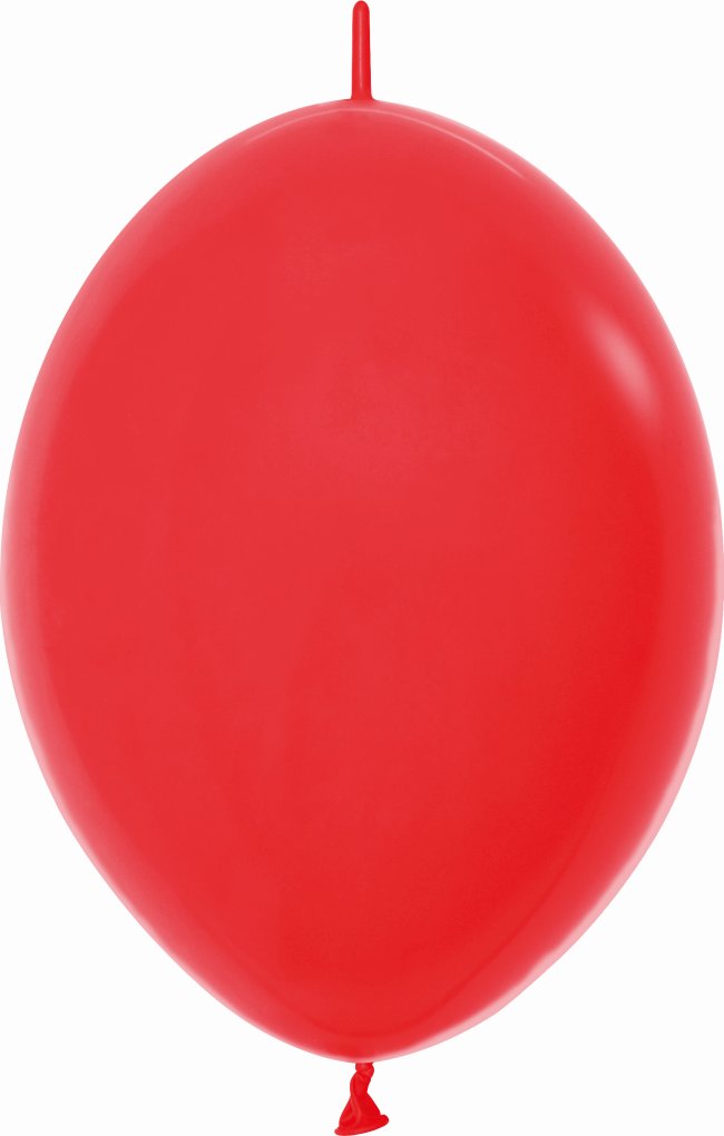 Globo Latex Link-O-Loon 12 Sempertex Fashion Solido Rojo 29cm