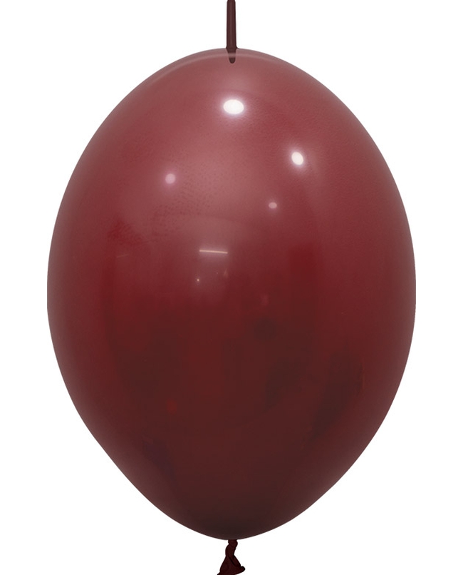 Globo Latex Link-O-Loon 12 Sempertex Fashion Solido Merlot 29cm