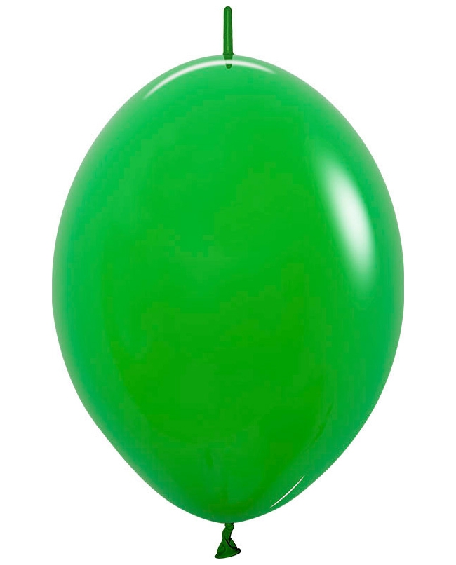 Globo Latex Link-O-Loon 12 Sempertex Fashion Solido Verde Trebol 29cm