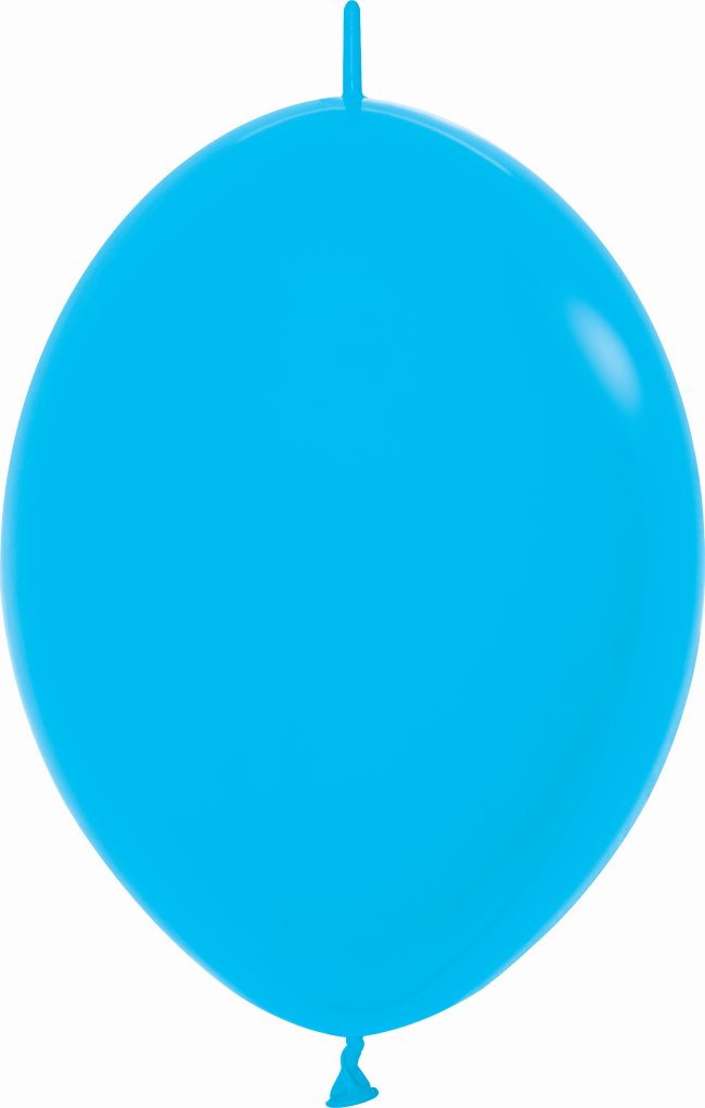 Globo Latex Link-O-Loon 12 Sempertex Fashion Solido Azul 29cm