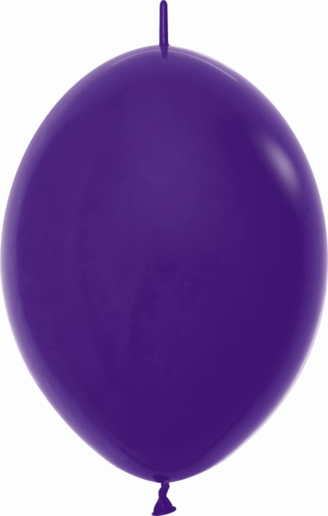 Globo Latex Link-O-Loon 12 Sempertex Fashion Solido Violeta 29cm