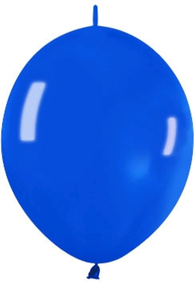 Globo Latex Link-O-Loon 12 Sempertex Premium Cristal Azul 29cm