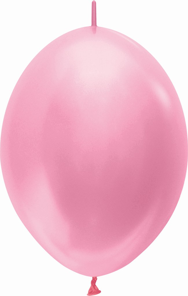 Globo Latex Link-O-Loon 12 Sempertex Satin Rosado 29cm