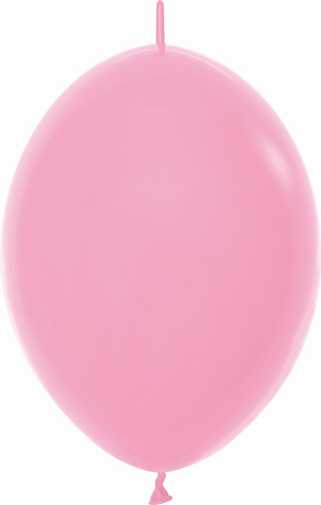 Globo Latex Link-O-Loon 6 Sempertex Fashion Solido Rosado 15cm