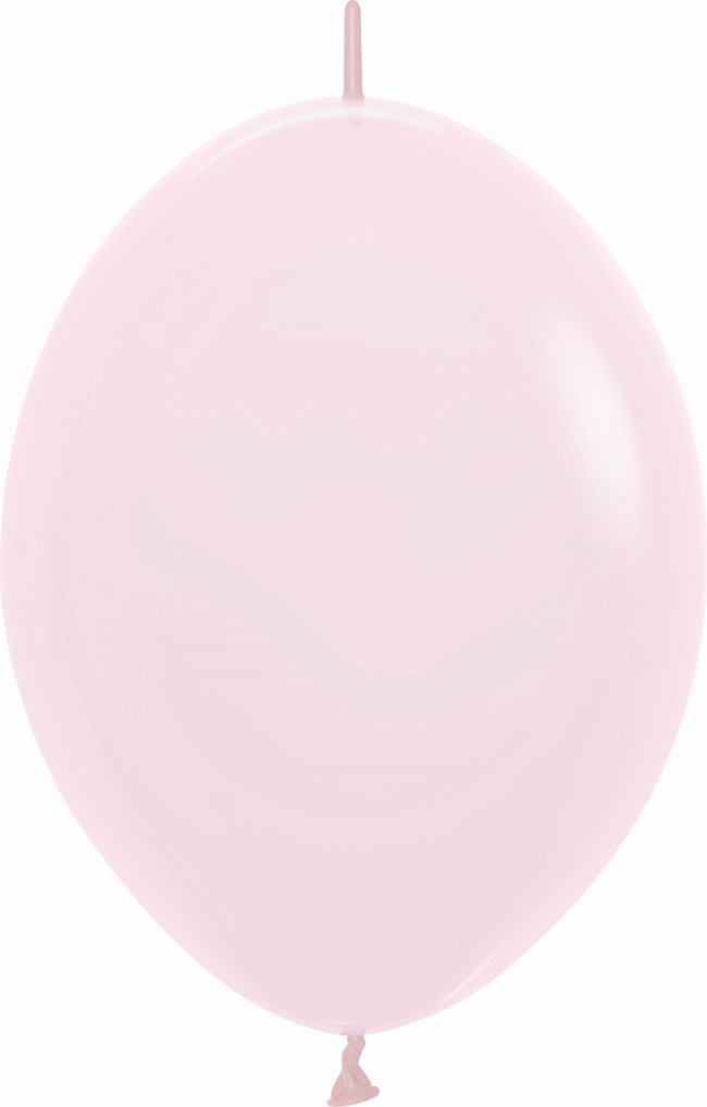 Globo Latex Link-O-Loon 6 Sempertex Pastel Rosado 15cm