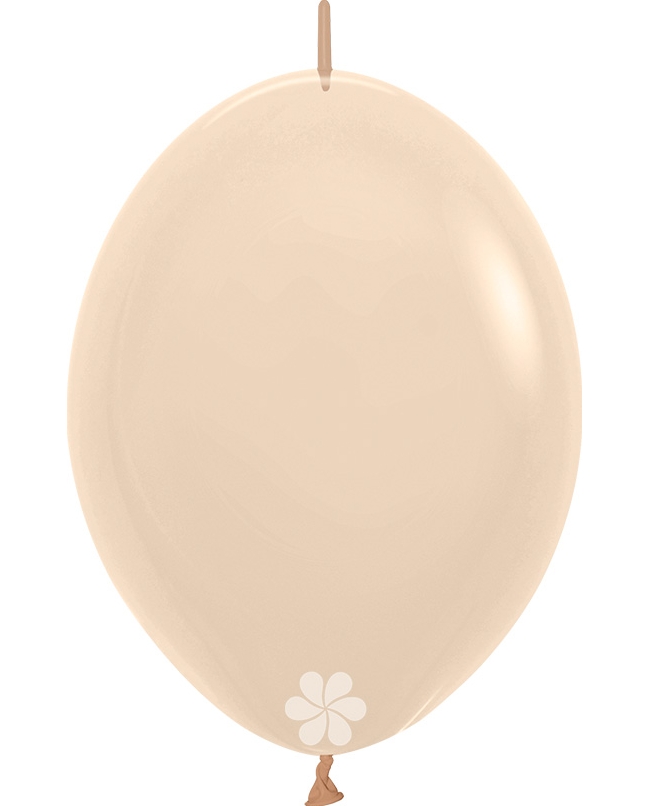 Globo Latex Link-O-Loon 6 Sempertex Pastel Nude 15cm