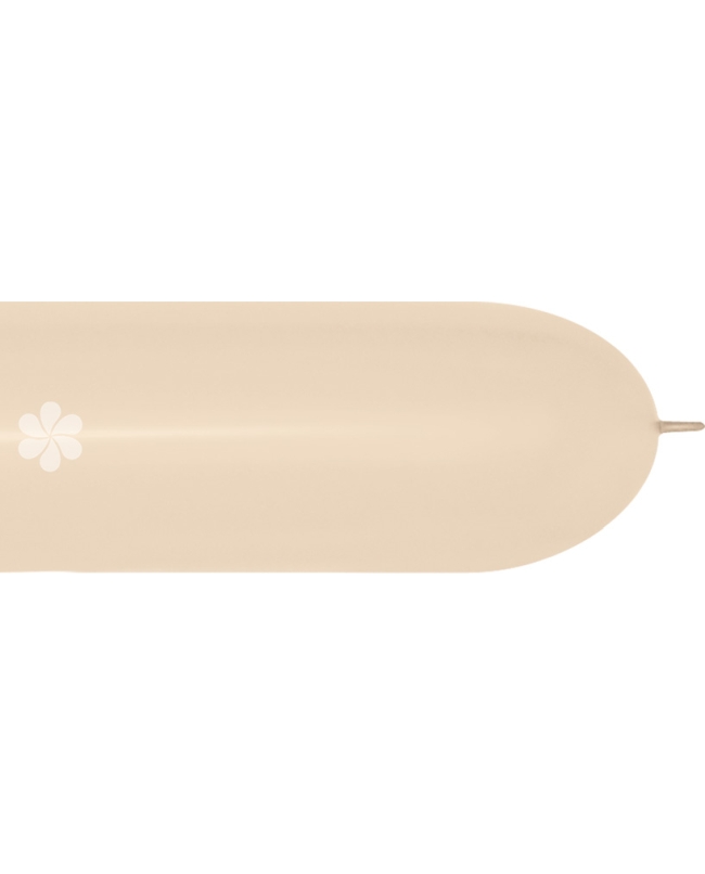 Globo Latex Link-O-Loon Sempertex Pastel Mate Nude 15cm X 150cm