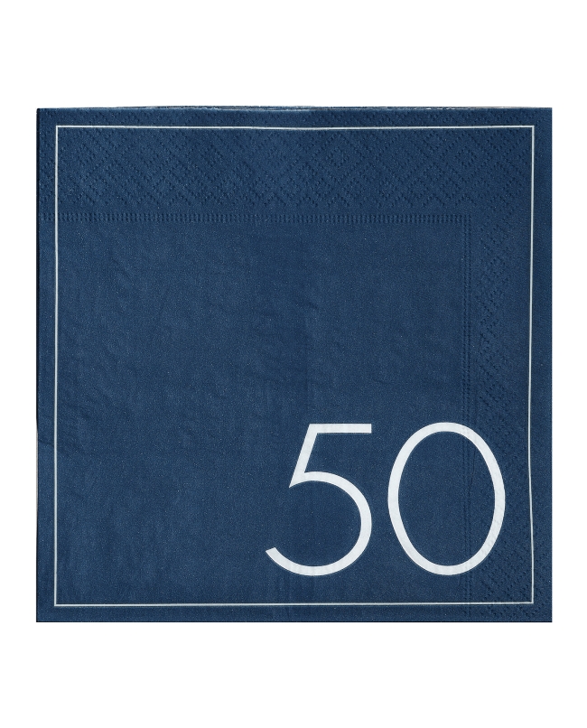 Servilleta 50 Azul ***OFERTA DTO NO ACUMULABLE