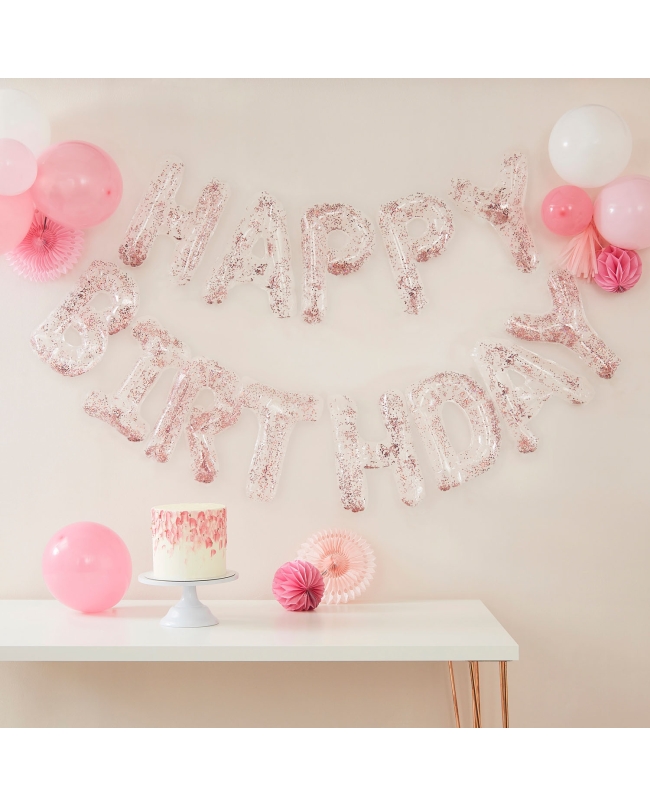 Clear Foil Letter Confetti Llenos Confeti ***OFERTA DTO NO ACUMULABLE