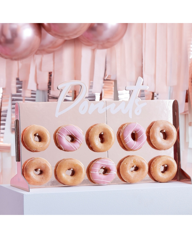 Expositor Donut Papel/Madera 55X35X23Cm ***OFERTA DTO NO ACUMULABLE