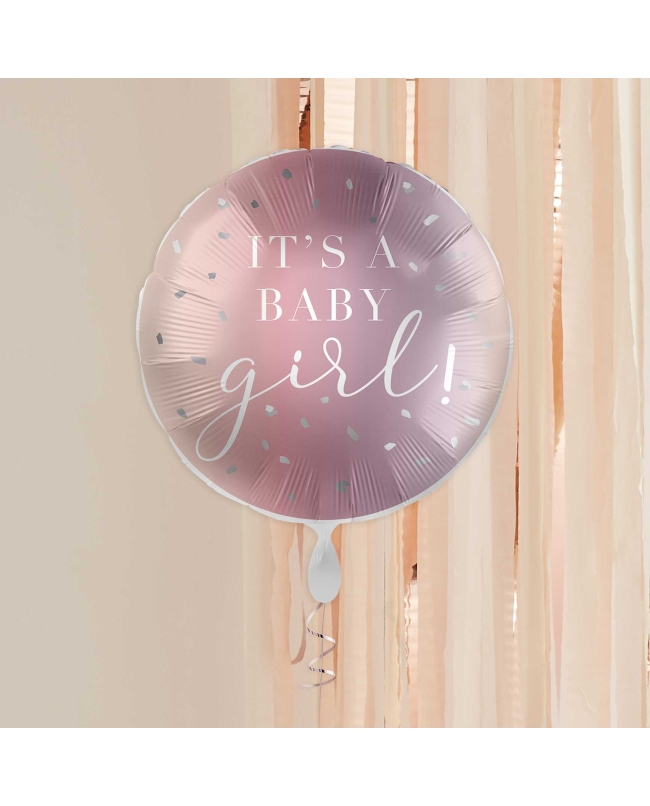 Globo Foil Its A Baby Girl ***OFERTA DTO NO ACUMULABLE