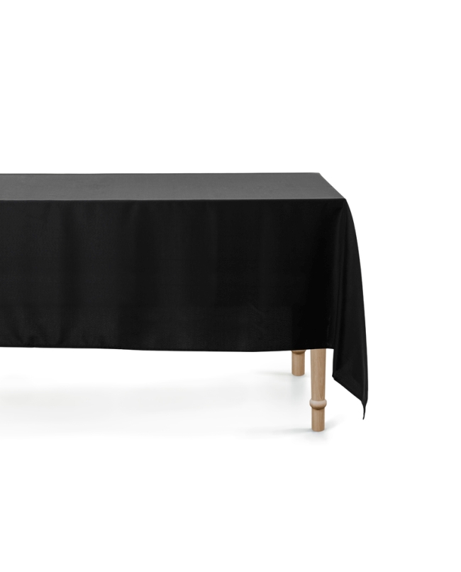 Mantel Rectang. Negro 180X300cm Poliester ***OFERTA DTO NO ACUMULABLE
