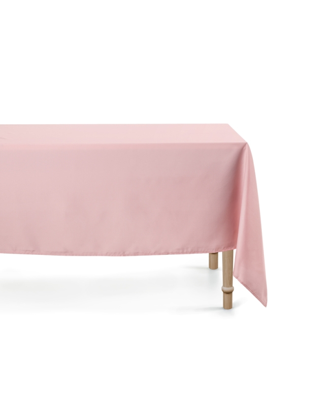 Mantel Rectang. Rosa Claro 180X300cm Poliester ***OFERTA DTO NO ACUMULABLE