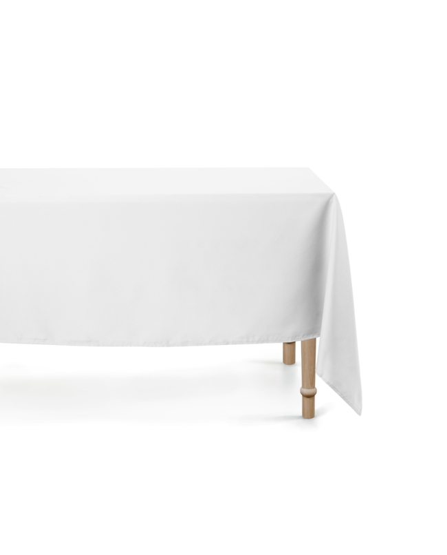 Mantel Rectang. Blanco 180X300cm Poliester ***OFERTA DTO NO ACUMULABLE