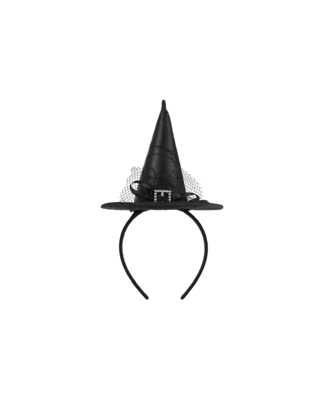 Diadema Sombrero Bruja 17X28cm ***OFERTA DTO NO ACUMULABLE