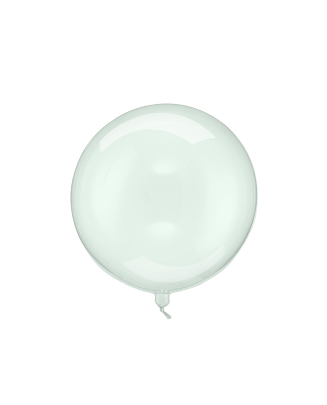Globo Esfera Verde Transparente 40cm ***OFERTA DTO NO ACUMULABLE