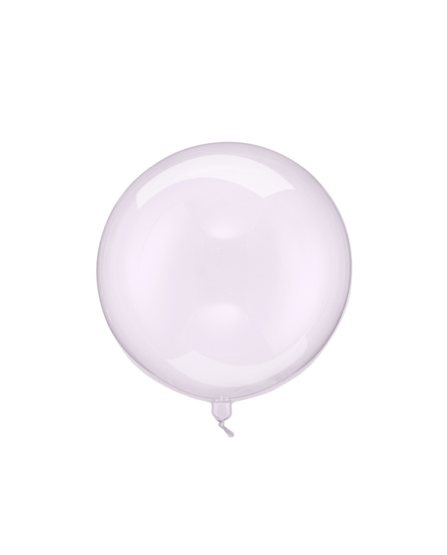 Globo Esfera Morado Transparente 40cm ***OFERTA DTO NO ACUMULABLE