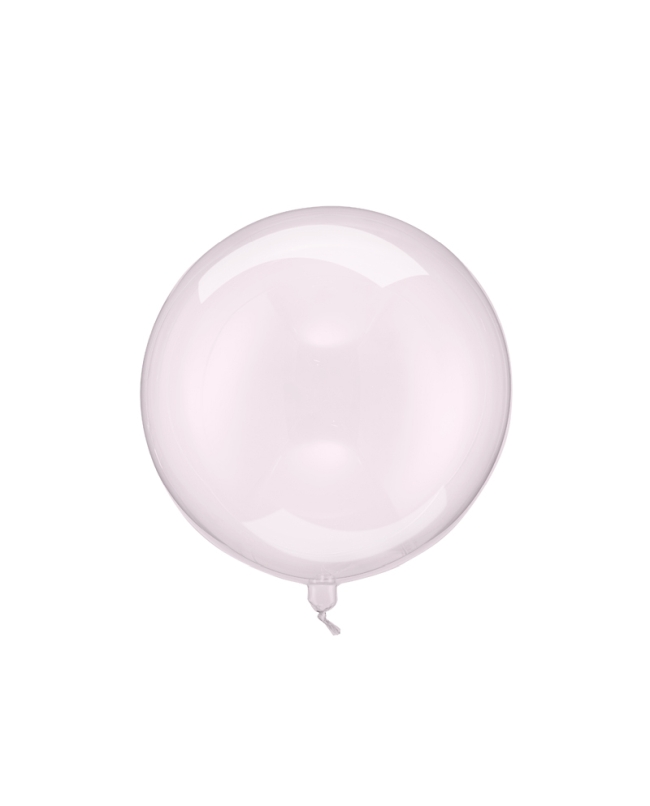 Globo Esfera Rosa Transparente 40cm ***OFERTA DTO NO ACUMULABLE