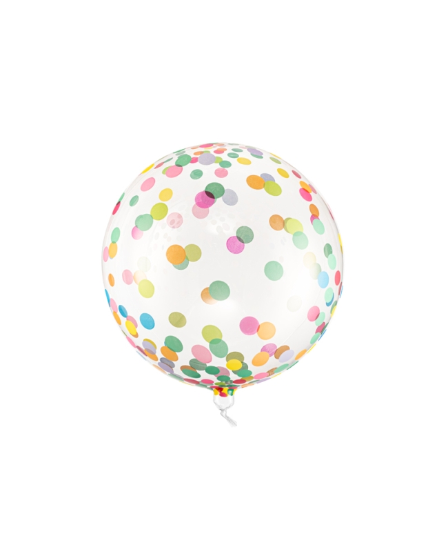 Globo Esfera Puntos Multicolor 40cm ***OFERTA DTO NO ACUMULABLE