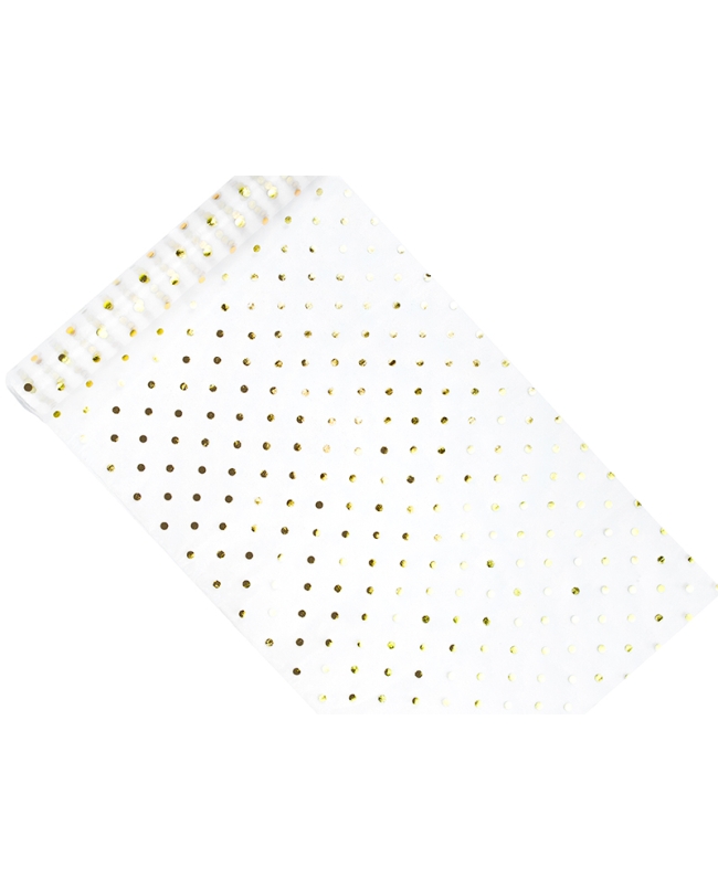 Organza Estampada Blanco 0,36X9M ***OFERTA DTO NO ACUMULABLE