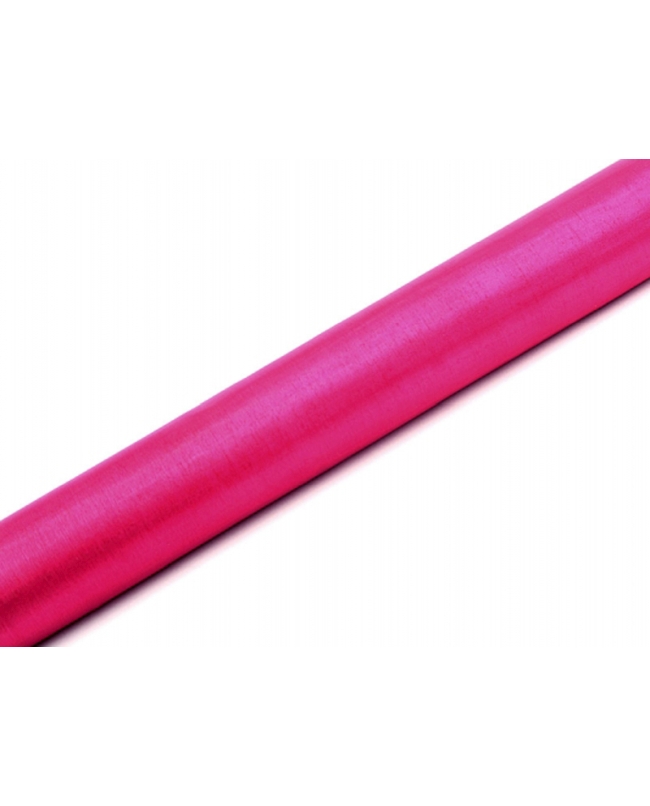 Organza Lisa Rosa Oscuro 0,36X9M ***OFERTA DTO NO ACUMULABLE