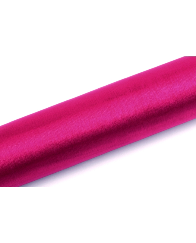Organza Lisa Rosa Oscuro 0,16X9M ***OFERTA DTO NO ACUMULABLE