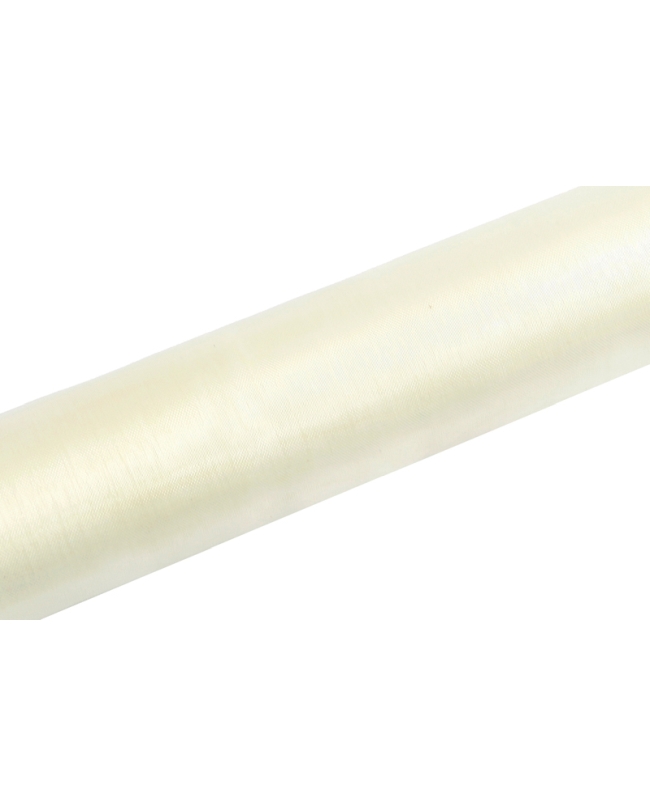 Organza Lisa Crema Claro 0,16X9M ***OFERTA DTO NO ACUMULABLE