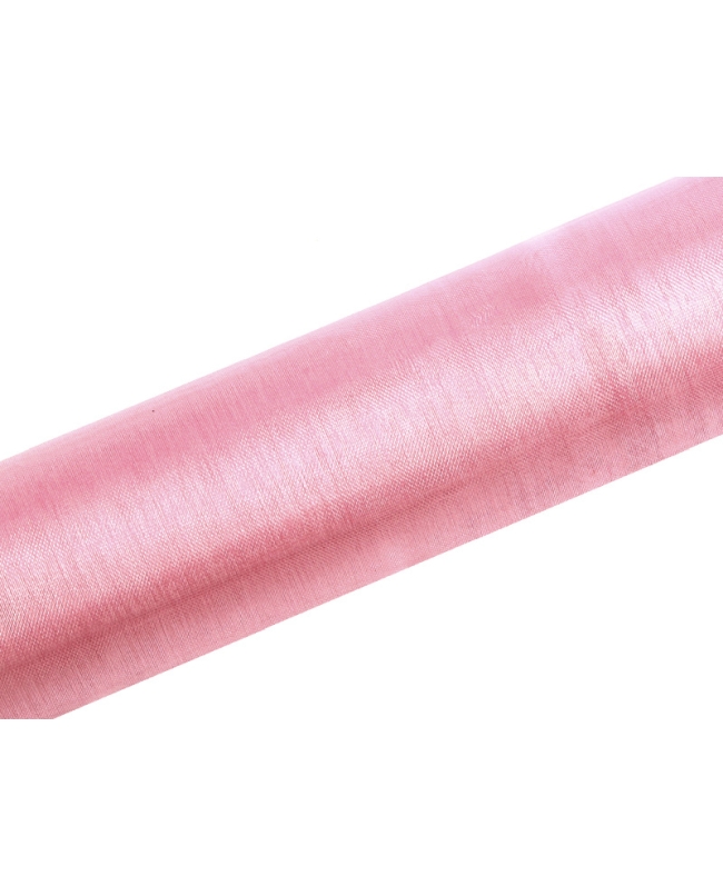 Organza Lisa Rosa Claro 0,16X9M ***OFERTA DTO NO ACUMULABLE