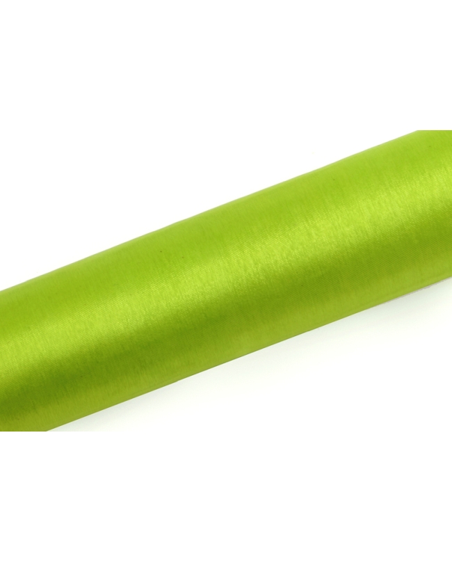 Organza Lisa Verde Claro 0,16X9M ***OFERTA DTO NO ACUMULABLE