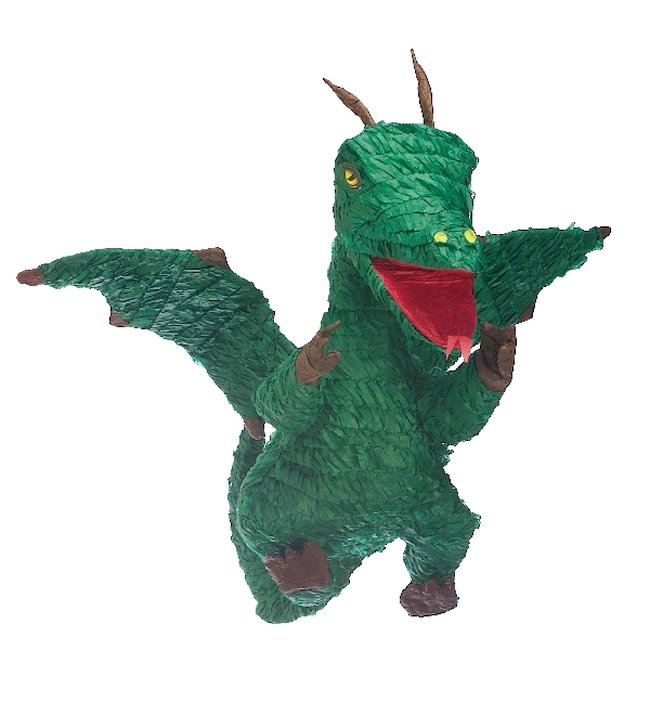 Piñata de Dragón - 53,9x38,1x17,7 cm