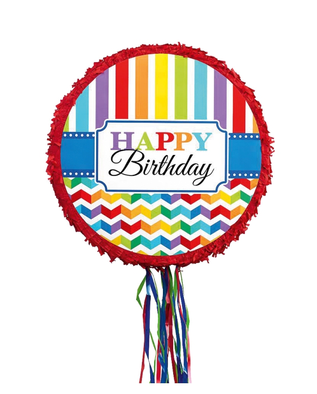 Piñata Happy Birthday 45X45X8.2 C 