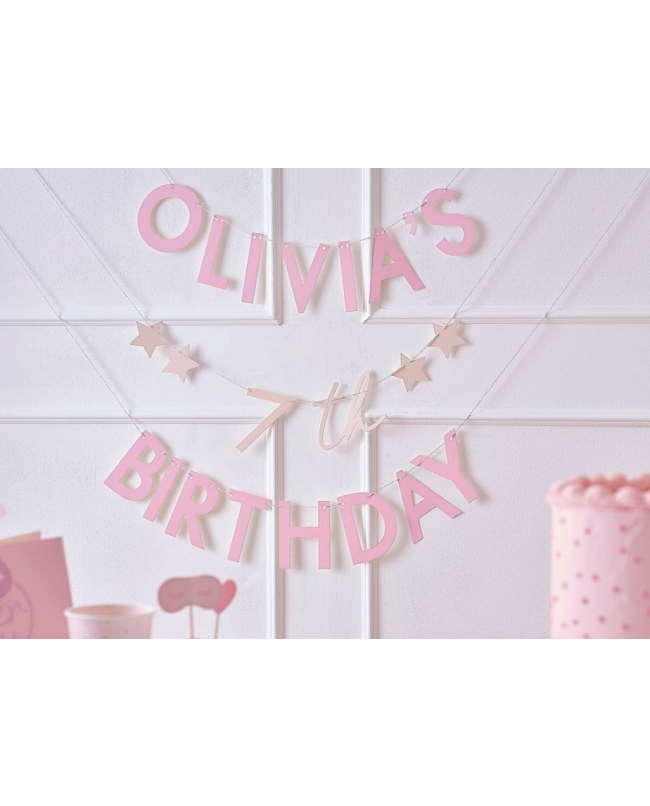 Guirnalda Happy Bday Sesion Belleza Person ***OFERTA DTO NO ACUMULABLE