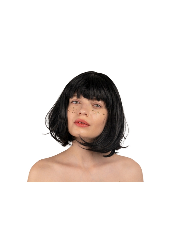 Peluca Cleopatra Negra ***OFERTA DTO NO ACUMULABLE