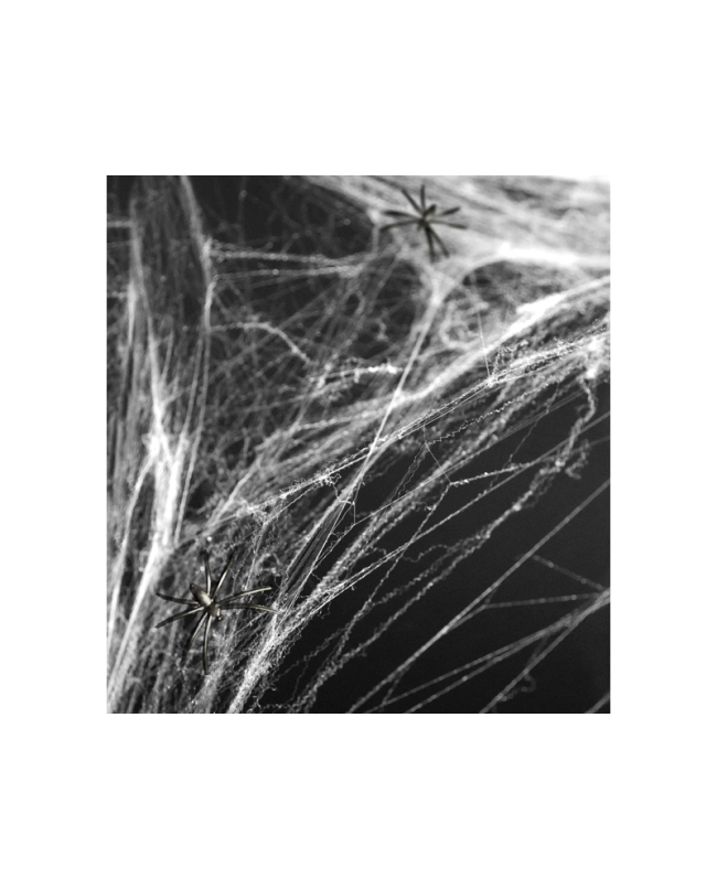 Telaraña Halloween Blanca 60gr ***OFERTA DTO NO ACUMULABLE