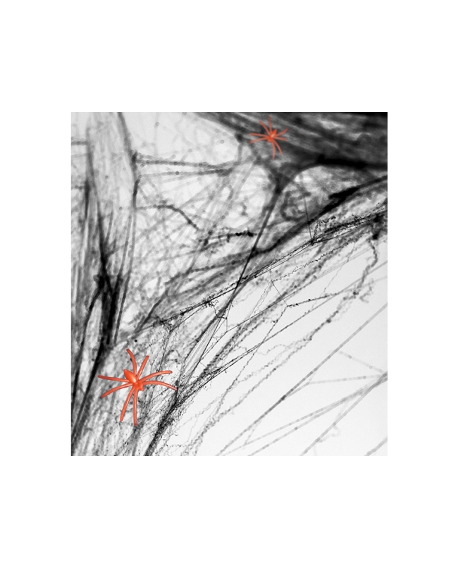 Telaraña Halloween Negra 60gr ***OFERTA DTO NO ACUMULABLE