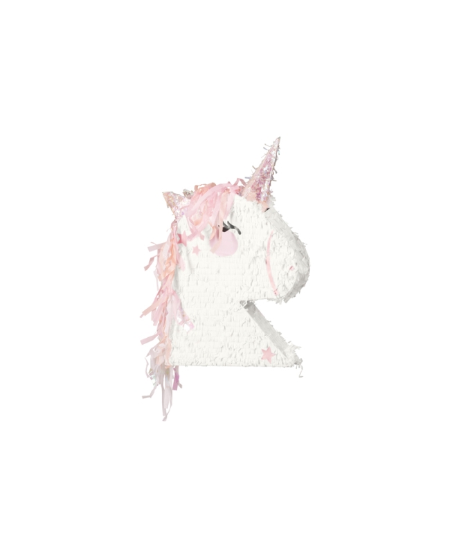 Piñata Plegable Cabeza Unicornio 41X48X10cm ***OFERTA DTO NO ACUMULABLE