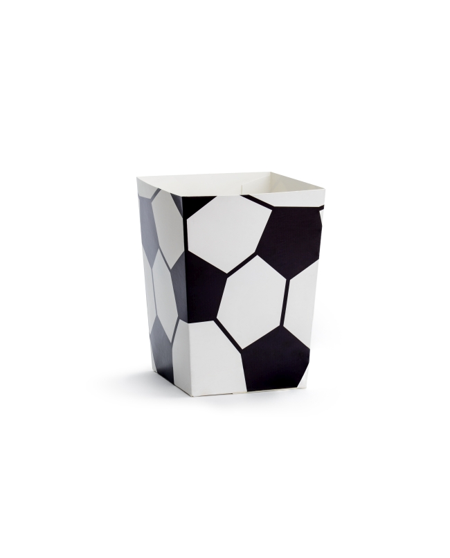 Cajas Palomitas Futbol 7 X 7 X 12cm ***OFERTA DTO NO ACUMULABLE