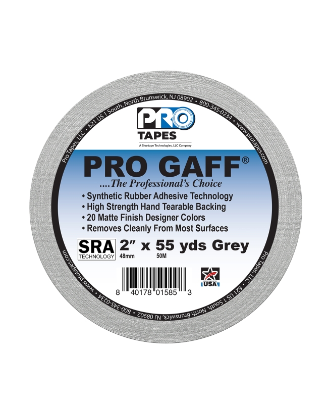 Pro Gaff Cinta De Tela Gris 22.8m x 4.8cm ***OFERTA DTO NO ACUMULABLE