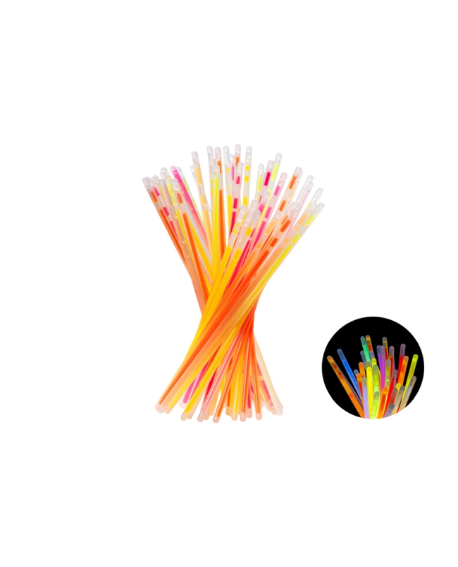 Barritas Luminosas Fluorescentes Colores 20cm Y Conectores ***OFERTA DTO NO ACUMULABLE
