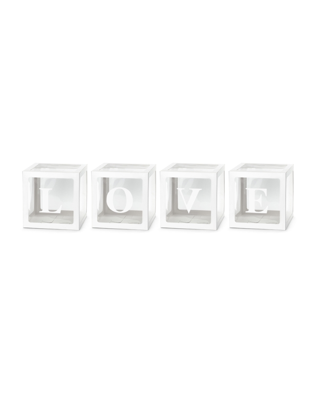 Acc. Cajas Globos Love 30X30cm ***OFERTA DTO NO ACUMULABLE