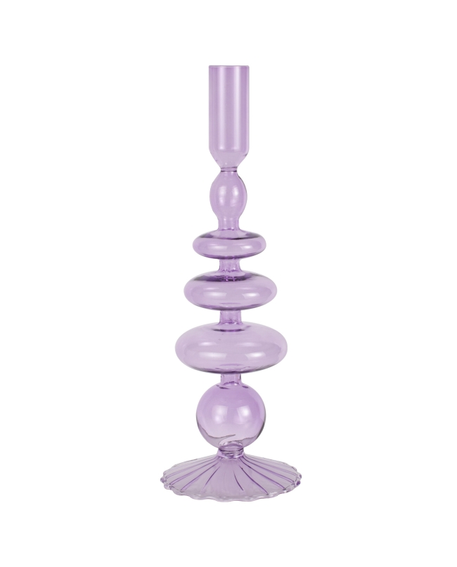 Candelabro Cristal Lila ***OFERTA DTO NO ACUMULABLE