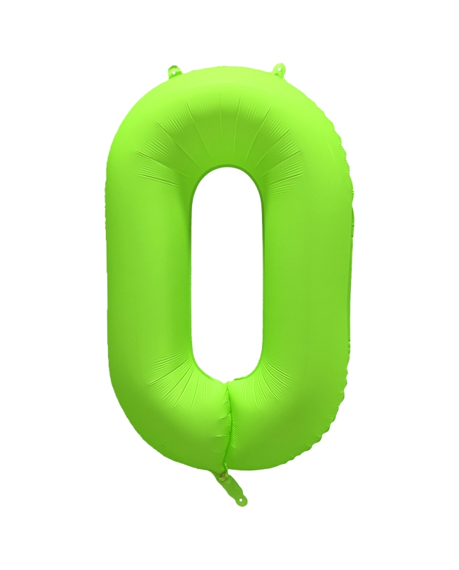 Rm Forma Numero 0 Verde Neon 86X70cm ***OFERTA DTO NO ACUMULABLE
