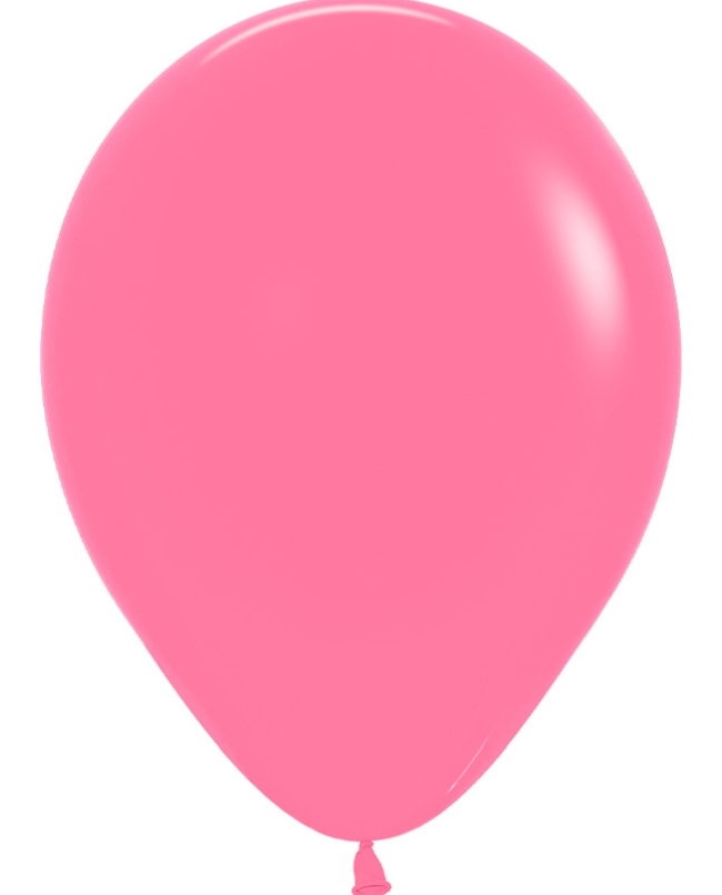 Globo Latex R12 Sempertex Fashion Solido Nuevo Rosa 30cm En Bolsa De 12 Unidades