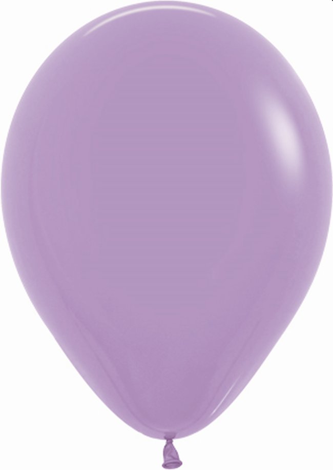 Globo Latex R12 Sempertex Fashion Solido Lila 30cm En Bolsa De 50 Unidades