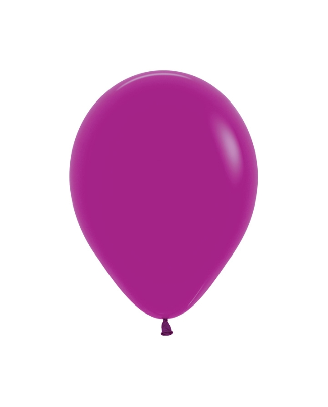 Globo Latex R12 Sempertex Fashion Orquidea Morada 30cm En Bolsa De 50 Unidades