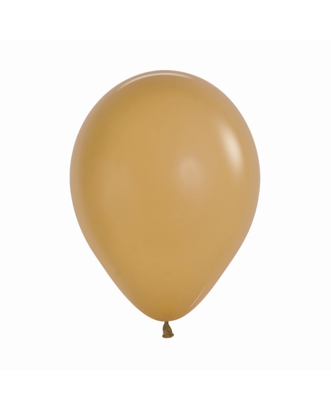 Globo Latex R12 Sempertex Fashion Solido Latte 30cm En Bolsa De 12 Unidades