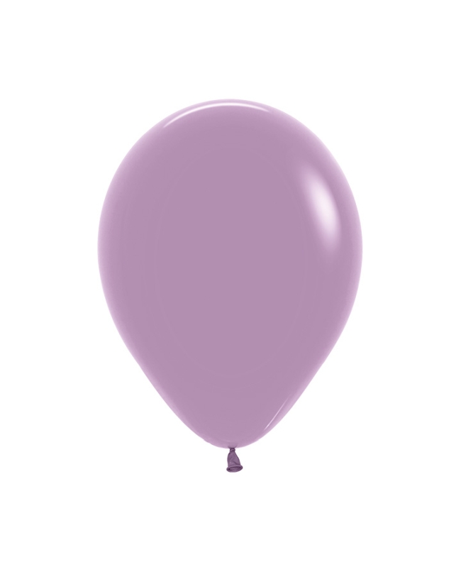 Globo Latex R12 Sempertex Pastel Dusk Lavanda 30cm En Bolsa De 12 Unidades